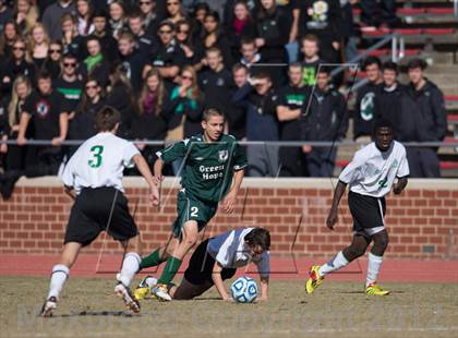 Thumbnail 1 in Green Hope vs Myers Park (NCHSAA 4A Final) photogallery.
