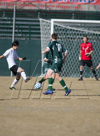 Thumbnail 2 in Green Hope vs Myers Park (NCHSAA 4A Final) photogallery.