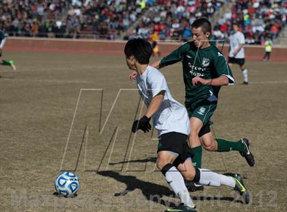 Thumbnail 1 in Green Hope vs Myers Park (NCHSAA 4A Final) photogallery.