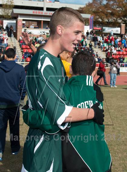 Thumbnail 2 in Green Hope vs Myers Park (NCHSAA 4A Final) photogallery.