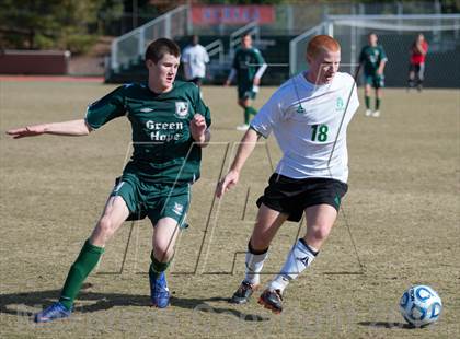 Thumbnail 3 in Green Hope vs Myers Park (NCHSAA 4A Final) photogallery.
