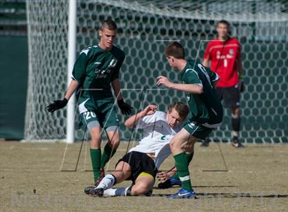 Thumbnail 3 in Green Hope vs Myers Park (NCHSAA 4A Final) photogallery.