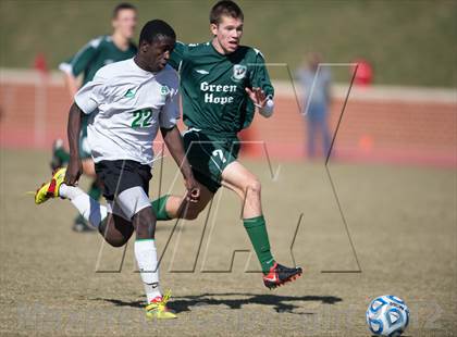 Thumbnail 3 in Green Hope vs Myers Park (NCHSAA 4A Final) photogallery.
