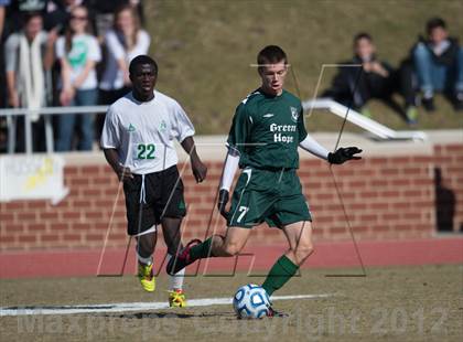 Thumbnail 2 in Green Hope vs Myers Park (NCHSAA 4A Final) photogallery.