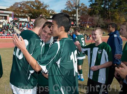 Thumbnail 3 in Green Hope vs Myers Park (NCHSAA 4A Final) photogallery.