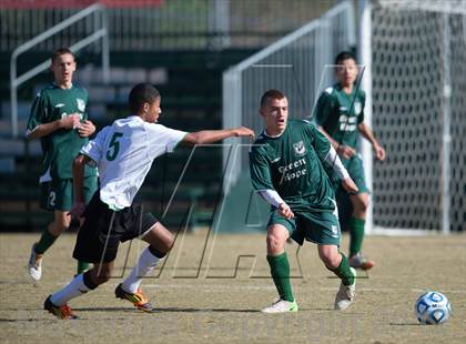 Thumbnail 1 in Green Hope vs Myers Park (NCHSAA 4A Final) photogallery.