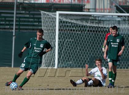 Thumbnail 1 in Green Hope vs Myers Park (NCHSAA 4A Final) photogallery.