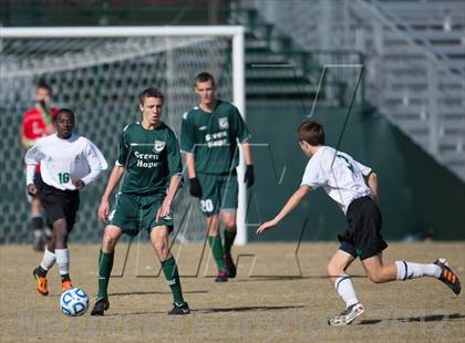 Thumbnail 2 in Green Hope vs Myers Park (NCHSAA 4A Final) photogallery.