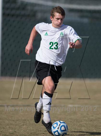 Thumbnail 2 in Green Hope vs Myers Park (NCHSAA 4A Final) photogallery.