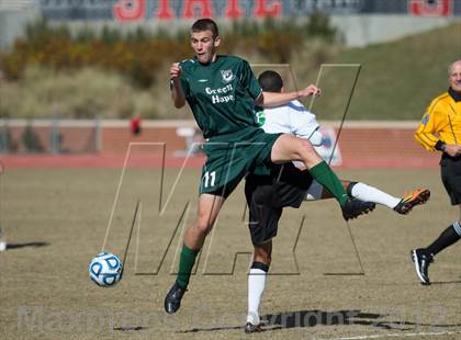 Thumbnail 3 in Green Hope vs Myers Park (NCHSAA 4A Final) photogallery.