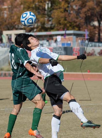 Thumbnail 1 in Green Hope vs Myers Park (NCHSAA 4A Final) photogallery.