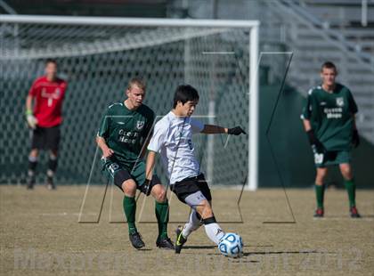 Thumbnail 1 in Green Hope vs Myers Park (NCHSAA 4A Final) photogallery.
