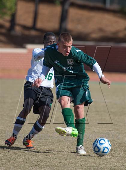 Thumbnail 3 in Green Hope vs Myers Park (NCHSAA 4A Final) photogallery.