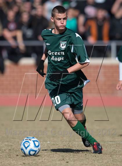 Thumbnail 1 in Green Hope vs Myers Park (NCHSAA 4A Final) photogallery.