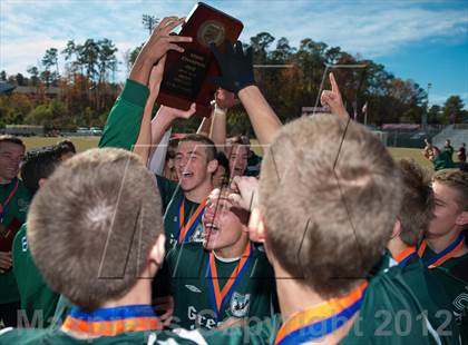 Thumbnail 1 in Green Hope vs Myers Park (NCHSAA 4A Final) photogallery.