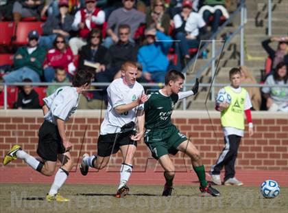 Thumbnail 1 in Green Hope vs Myers Park (NCHSAA 4A Final) photogallery.