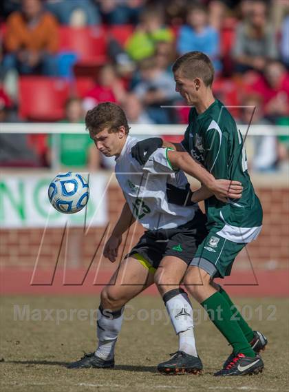 Thumbnail 2 in Green Hope vs Myers Park (NCHSAA 4A Final) photogallery.
