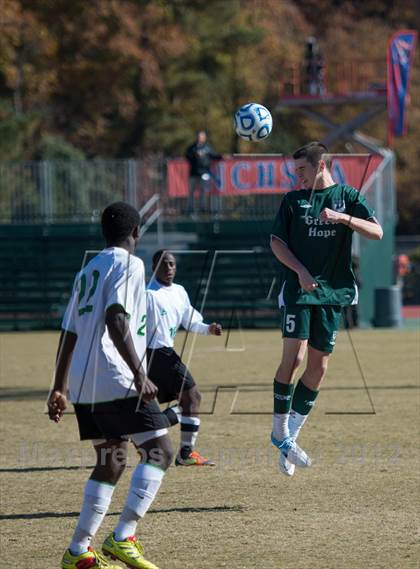 Thumbnail 2 in Green Hope vs Myers Park (NCHSAA 4A Final) photogallery.