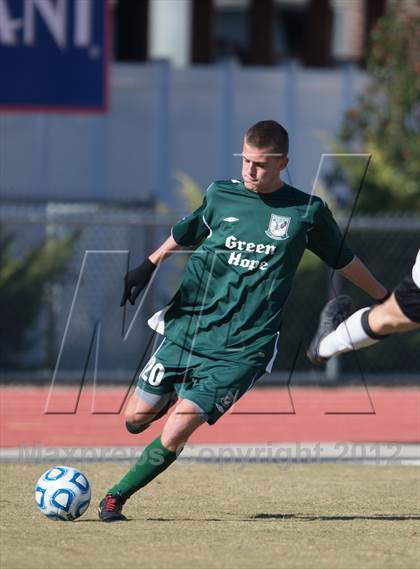 Thumbnail 1 in Green Hope vs Myers Park (NCHSAA 4A Final) photogallery.