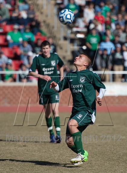 Thumbnail 2 in Green Hope vs Myers Park (NCHSAA 4A Final) photogallery.