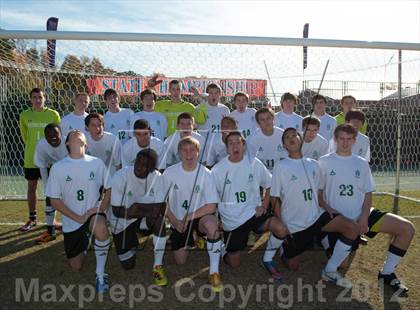Thumbnail 1 in Green Hope vs Myers Park (NCHSAA 4A Final) photogallery.