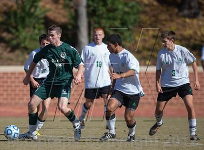 Thumbnail 3 in Green Hope vs Myers Park (NCHSAA 4A Final) photogallery.