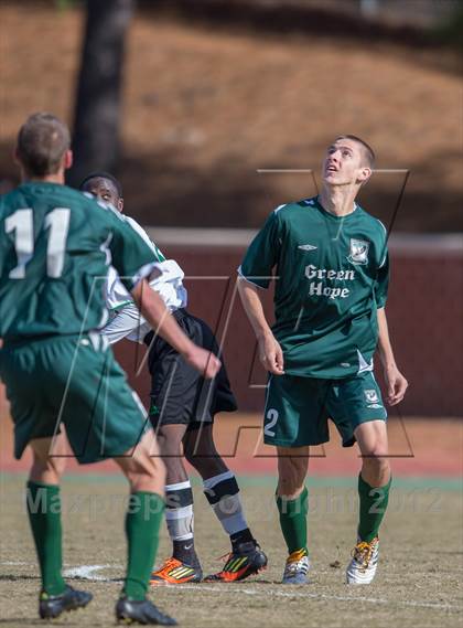 Thumbnail 2 in Green Hope vs Myers Park (NCHSAA 4A Final) photogallery.