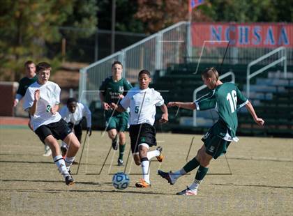 Thumbnail 3 in Green Hope vs Myers Park (NCHSAA 4A Final) photogallery.