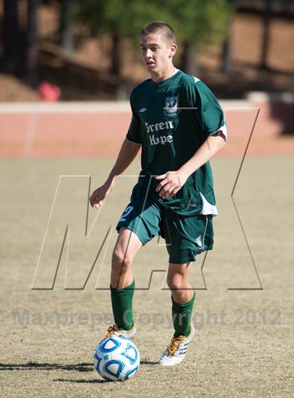 Thumbnail 3 in Green Hope vs Myers Park (NCHSAA 4A Final) photogallery.
