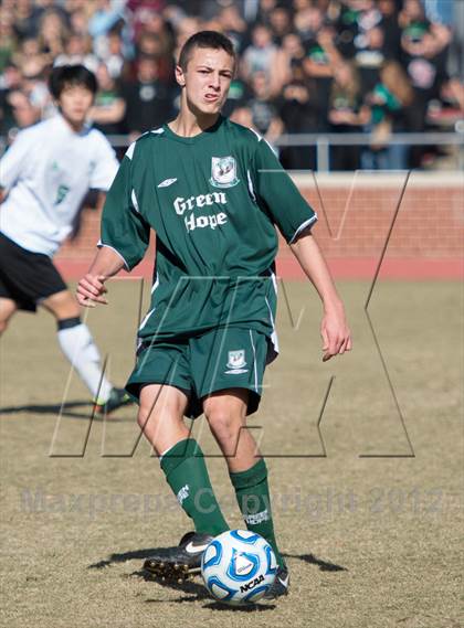 Thumbnail 1 in Green Hope vs Myers Park (NCHSAA 4A Final) photogallery.