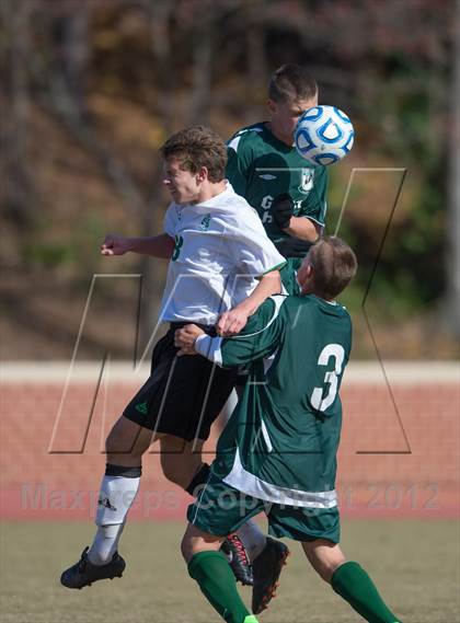 Thumbnail 2 in Green Hope vs Myers Park (NCHSAA 4A Final) photogallery.