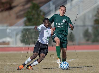 Thumbnail 3 in Green Hope vs Myers Park (NCHSAA 4A Final) photogallery.