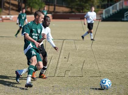 Thumbnail 3 in Green Hope vs Myers Park (NCHSAA 4A Final) photogallery.