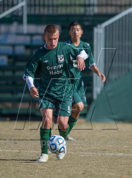 Thumbnail 2 in Green Hope vs Myers Park (NCHSAA 4A Final) photogallery.