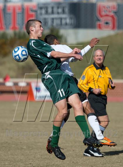 Thumbnail 2 in Green Hope vs Myers Park (NCHSAA 4A Final) photogallery.