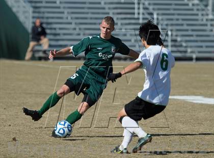 Thumbnail 2 in Green Hope vs Myers Park (NCHSAA 4A Final) photogallery.