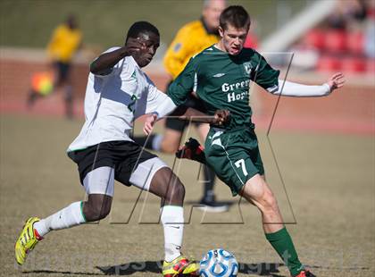 Thumbnail 3 in Green Hope vs Myers Park (NCHSAA 4A Final) photogallery.