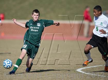 Thumbnail 3 in Green Hope vs Myers Park (NCHSAA 4A Final) photogallery.