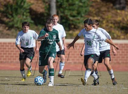 Thumbnail 1 in Green Hope vs Myers Park (NCHSAA 4A Final) photogallery.