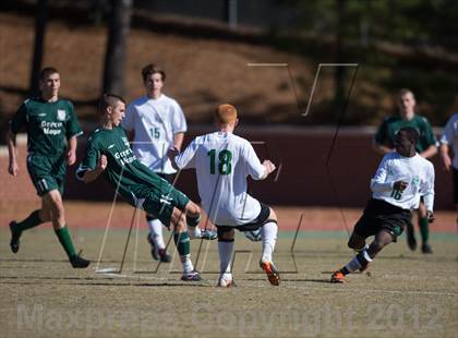 Thumbnail 2 in Green Hope vs Myers Park (NCHSAA 4A Final) photogallery.