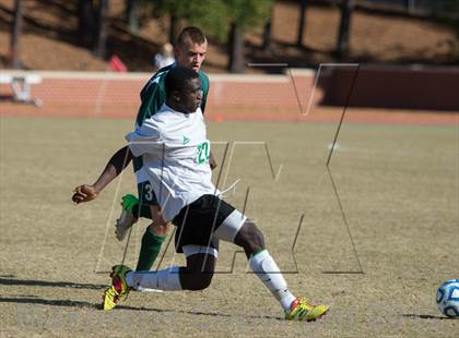 Thumbnail 3 in Green Hope vs Myers Park (NCHSAA 4A Final) photogallery.