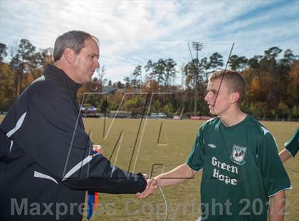 Thumbnail 3 in Green Hope vs Myers Park (NCHSAA 4A Final) photogallery.