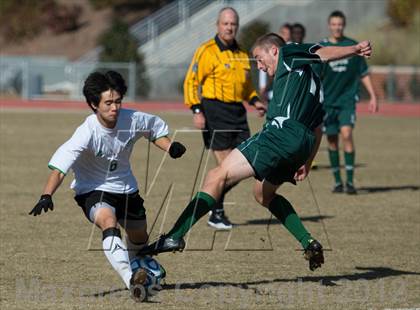 Thumbnail 3 in Green Hope vs Myers Park (NCHSAA 4A Final) photogallery.