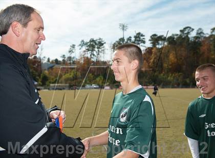 Thumbnail 3 in Green Hope vs Myers Park (NCHSAA 4A Final) photogallery.