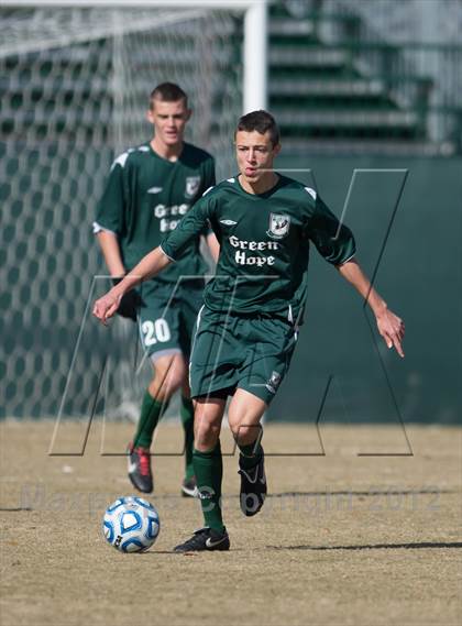 Thumbnail 1 in Green Hope vs Myers Park (NCHSAA 4A Final) photogallery.