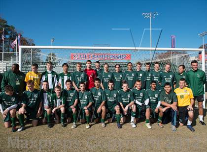 Thumbnail 3 in Green Hope vs Myers Park (NCHSAA 4A Final) photogallery.