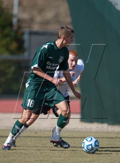Thumbnail 1 in Green Hope vs Myers Park (NCHSAA 4A Final) photogallery.