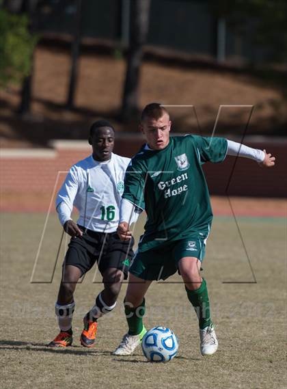 Thumbnail 2 in Green Hope vs Myers Park (NCHSAA 4A Final) photogallery.