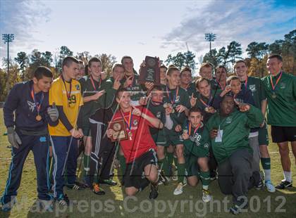 Thumbnail 1 in Green Hope vs Myers Park (NCHSAA 4A Final) photogallery.