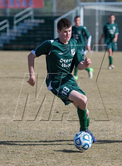 Thumbnail 3 in Green Hope vs Myers Park (NCHSAA 4A Final) photogallery.